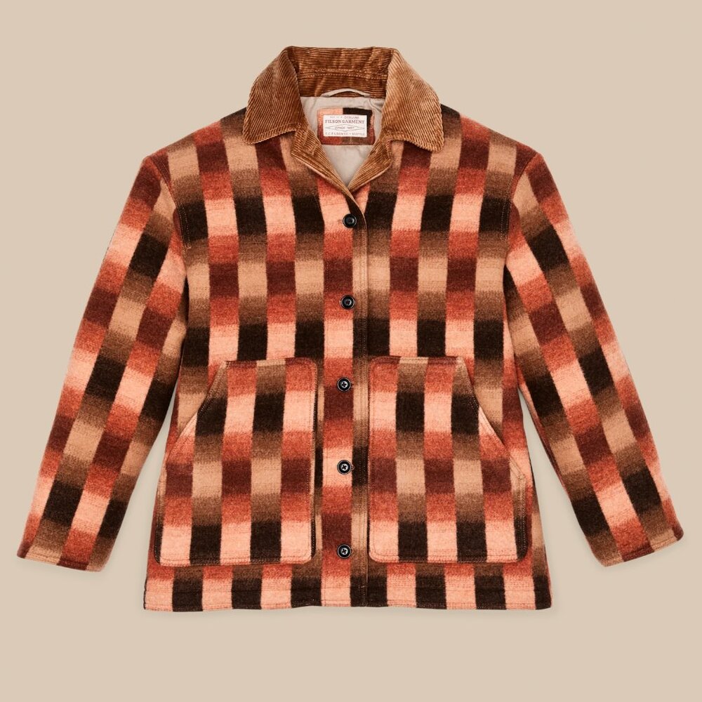 Filson Women's Blanket Wool Barn Coat NWT Small
